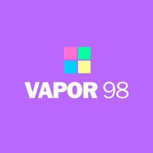 VAPOR 98 - Aesthetic Retro Windows 95 98 Style Twitch Stream Graphics Package