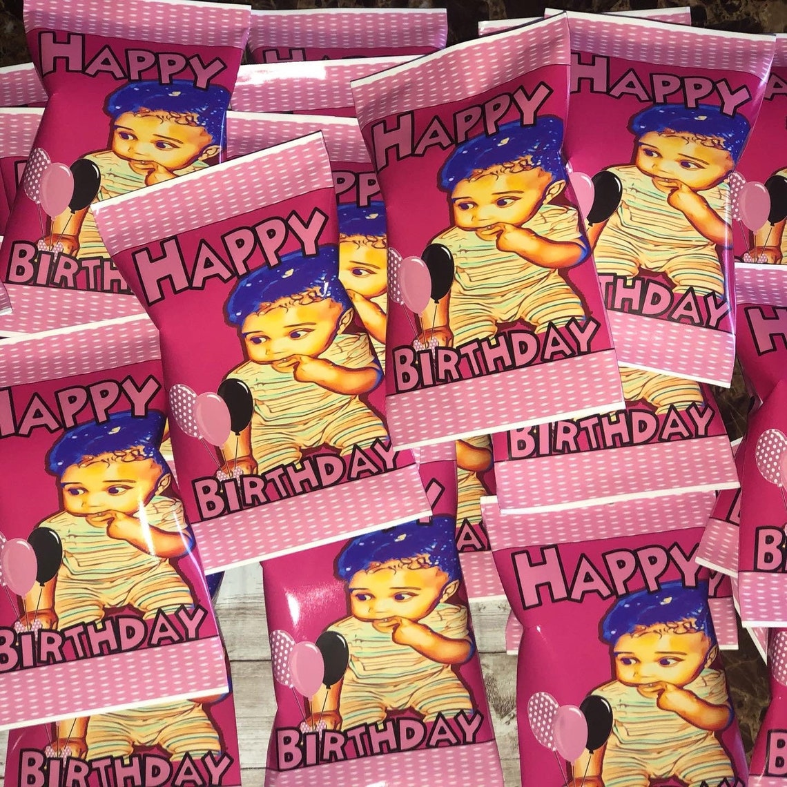 Custom Chip Bags Etsy