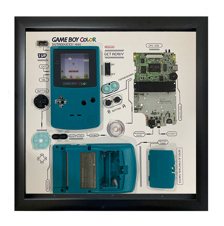 Game Boy Color Disassembled - Etsy