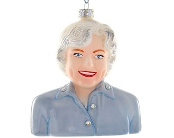Golden Girls Rose Ornament - Betty White Ornament