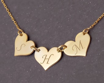 Heart Name Necklace - Etsy Hong Kong