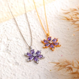 Amethyst Necklace Etsy