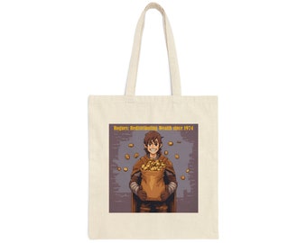 Rogues: Redistributing Wealth Since 1974 - Cotton Canvas Tote Bag