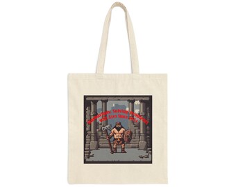 Barbarians: Solving Problems with Axes Since 1974 - Cotton Canvas Tote Bag