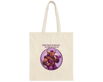 The Bard Life Chose Me - Cotton Canvas Tote Bag