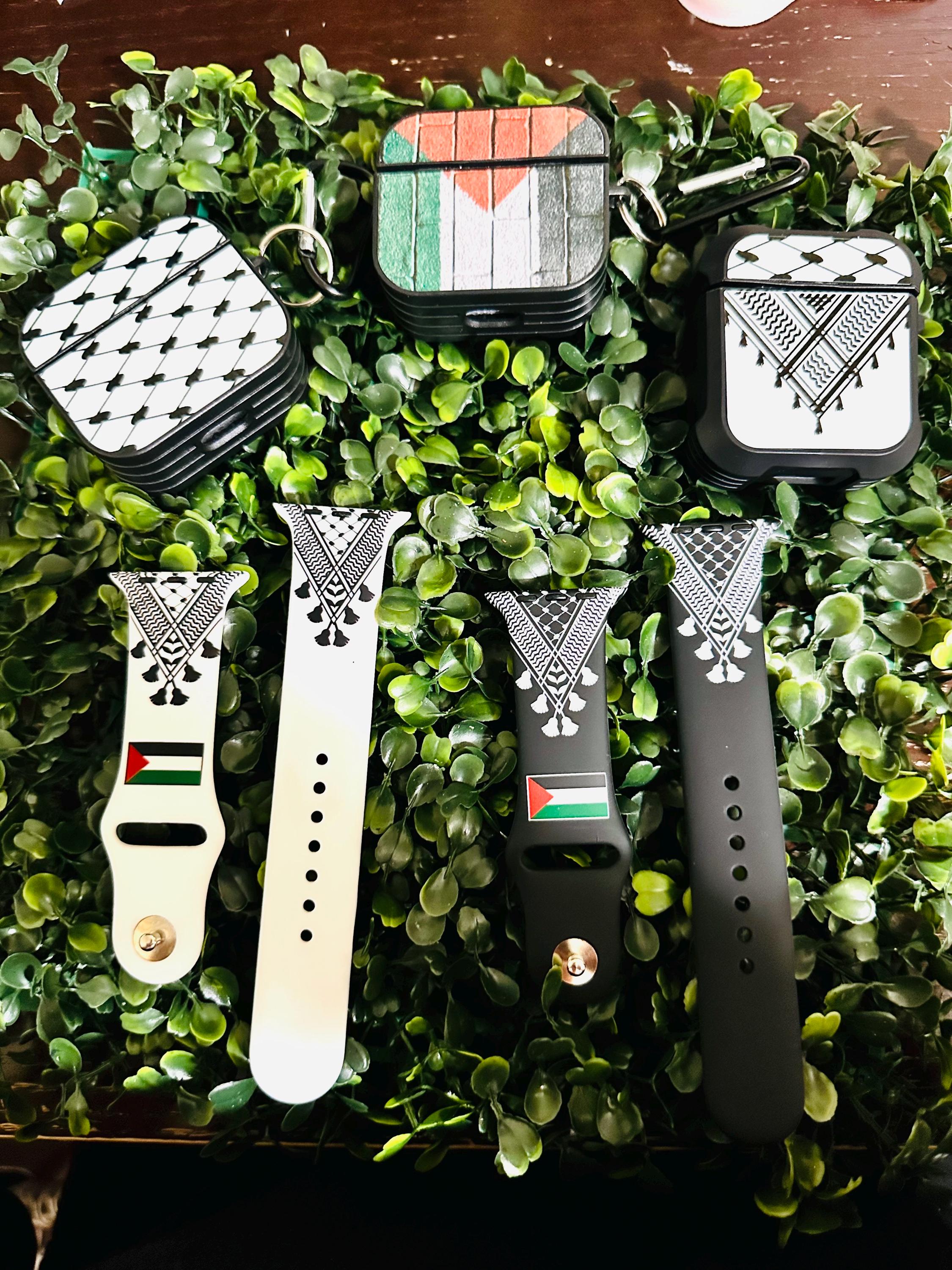 Kuffieh watch band  38/40 in Black