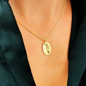 Lily Of The Valley, Lily Valley Necklace, Lily Necklace, Lily Jewelry, Lily Necklace Silver, Flower Necklace, Personalized Necklace