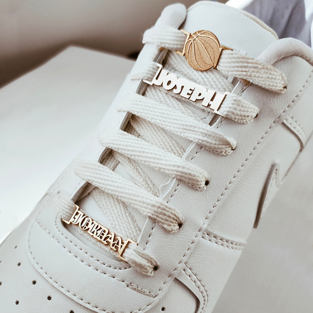 Shoelaces Buckle, Shoelace Clips Charm, Custom Shoe Laces, Personalized