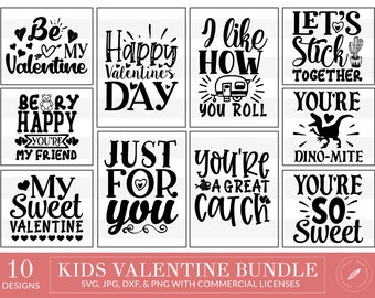 Classroom Valentines Day Cut Files | Cut Files for Cricut | Cut file for Cameo Silhouette | DXF Cut Files | Printable Wall Decor