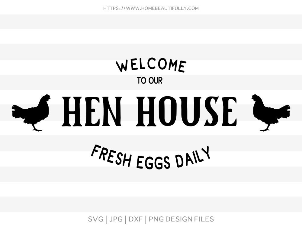 Chicken Coop Signs SVG Bundle Etsy