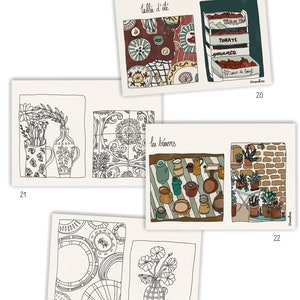 illustrated postcard in batch or individually illustration print image 5