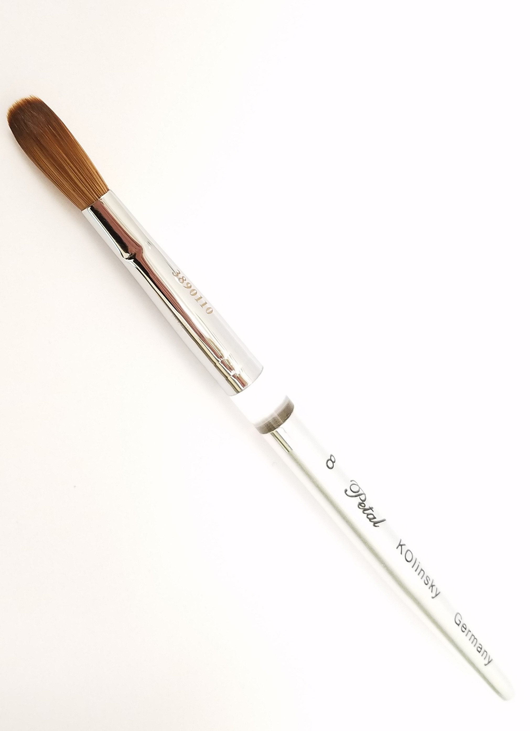 Kads Acrylic Nail Brush Crimped Kolinsky Sable Uv Nail Art Gel Extension Brush Manicure Brush Flat Round Red Wood Nail Brush Nail Brushes Aliexpress
