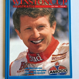 Vintage Nascar Winston Cup Illustrated Magazine Book June 1992 Bill Elliott