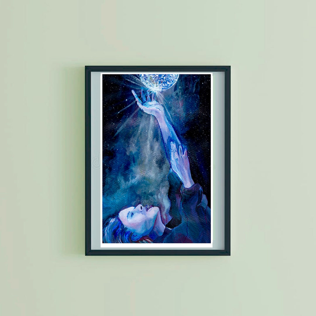 Mirrorball Painting Inspired by Taylor Swift Etsy