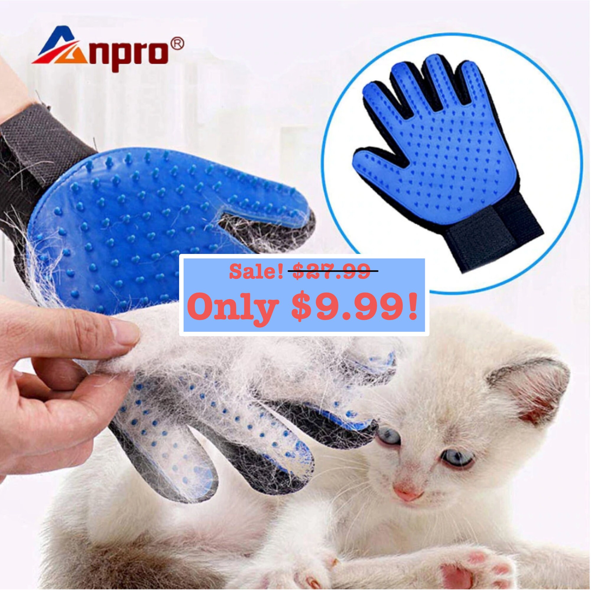 Cat grooming mitt uk discount
