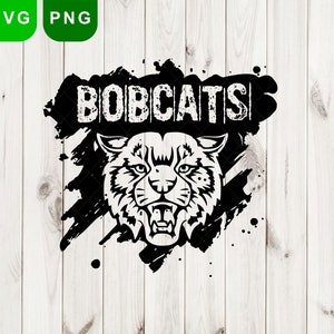 Bobcat Pride - School Mascotte Shirt Design - SVG PNG - Cut File
