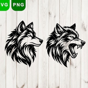Wolf Face SVG File, Wolf Head Predator, Wolfs Svg, Wolf Clipart, Mountain Wolf Svg, Wolf Shirt, Wolf Svg, Files for Cricut, Wolves svg