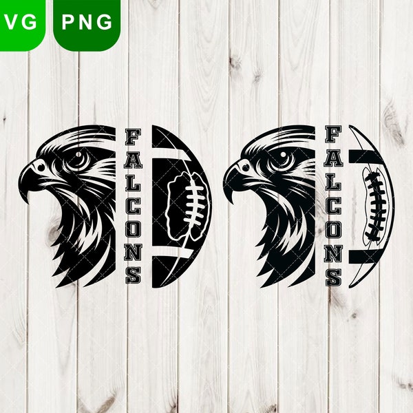 Falcons svg & png, Falcon svg, Falcons Football svg, Falcons mascot svg, Falcons logo png, Digital Cut File, sports Falcons png eps, Falcons