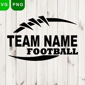 Fußball, SVG, PSD, PNG, Design, Schneidedateien für Silhouette Studio und Cricut Design Space High School Team Sport, svg Dateien für Cricut