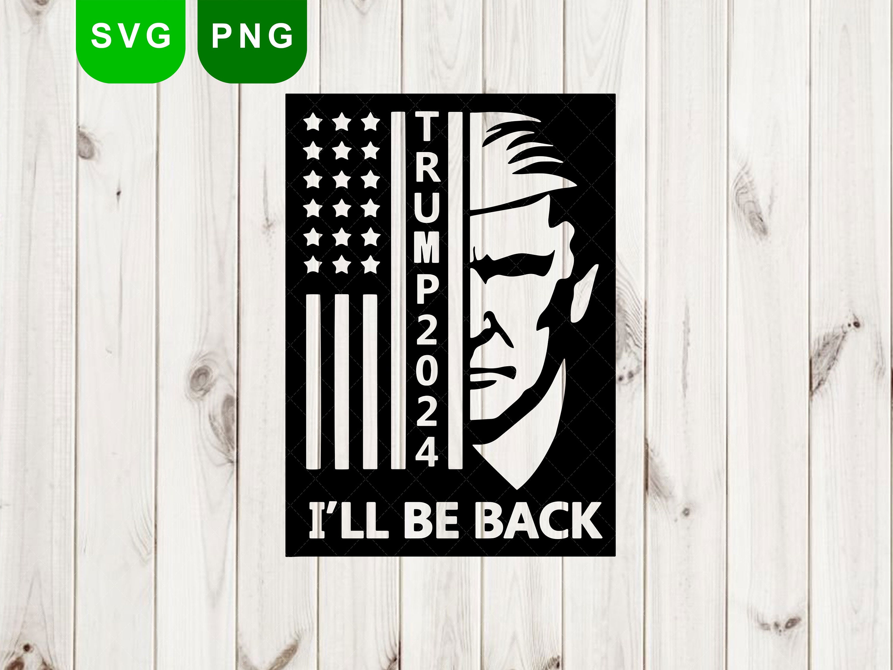 Trump 2024 Svg PNG PDF Cricut Silhouette Cricut Svg Etsy Canada