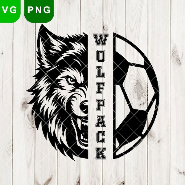 Wolfs Soccer svg, Wolfpacks svg, Wolfs svg & png, Wolfs mascot svg, Cut Files Cricut, School Pride Svg, Wolfs school svg sports, Wolfs logo