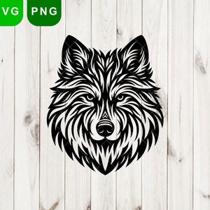Wolf Face SVG File, Wolf Head Predator, norse svg, Norse Mythology Wolf, Wolf Svg, Wolf Clipart, Mountain Wolf Svg, Wolf Shirt, Wolfs Svg,