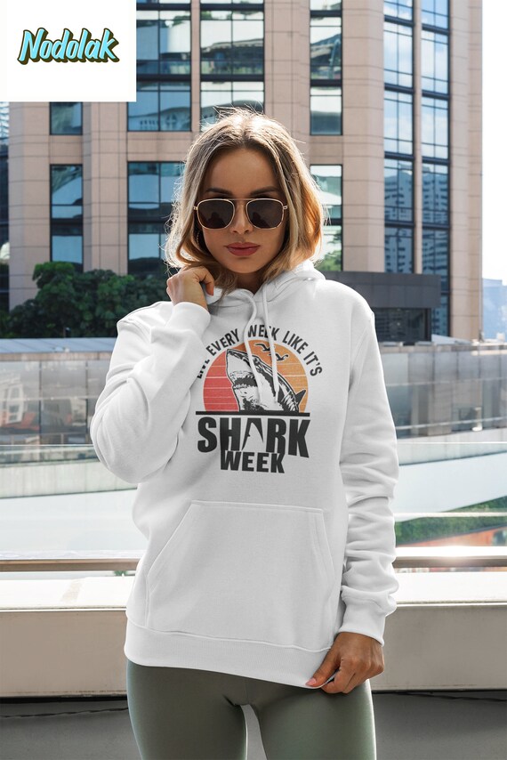 Shark Week Live Every Week Like It's Vintage Graphic T-Shirt Shark Week Live Every Week Like It's Vintage Graphic T-Shirt