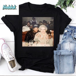 Eazy E Betty White Vintage T-Shirt, Eazy E Rapper Shirt, Eazy E Shirt, For Eazy E Lover Shirt, Rapper Shirt Eazy E With Betty White Shirt