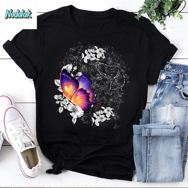 Dog and Butterfly Etsy