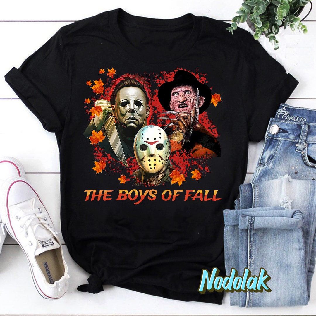Funny Murder Ride Horror Movie Characters Tshirt Halloween Etsy