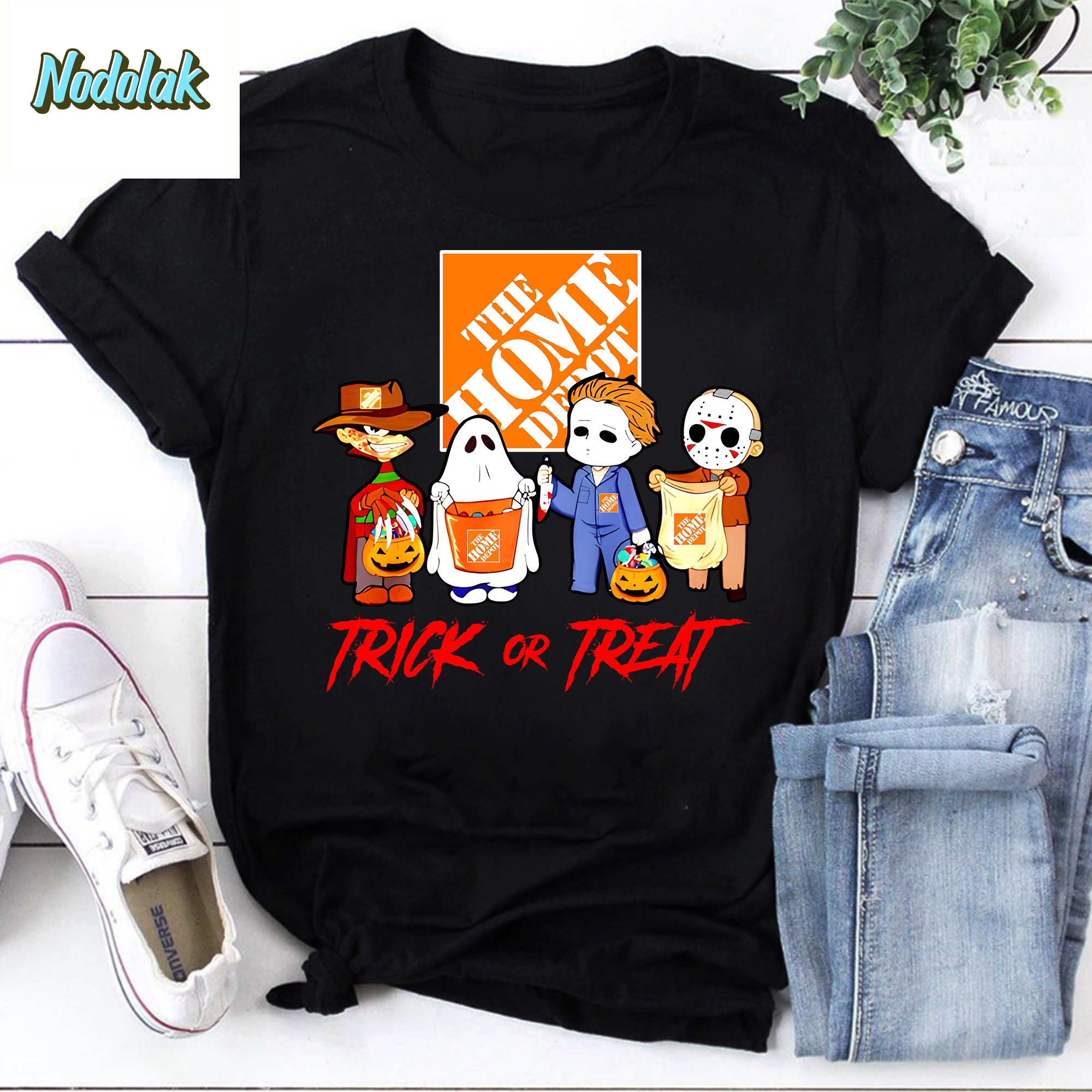Horror Movie Characters Chibi the Home Depot Trick or Treat