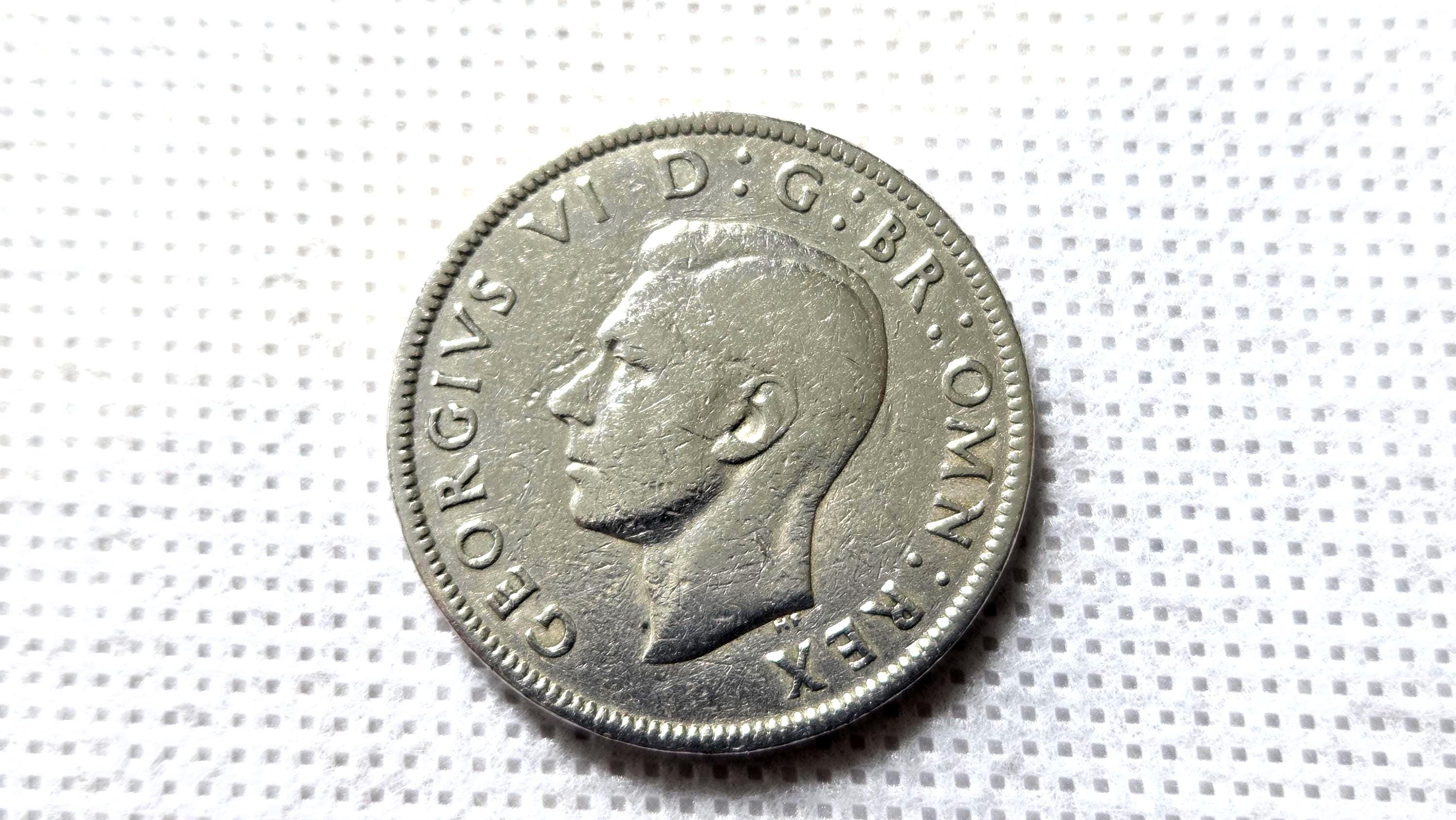 2シリング 1948年コイン - ジョージ6世 / イギリスコイン / イギリス