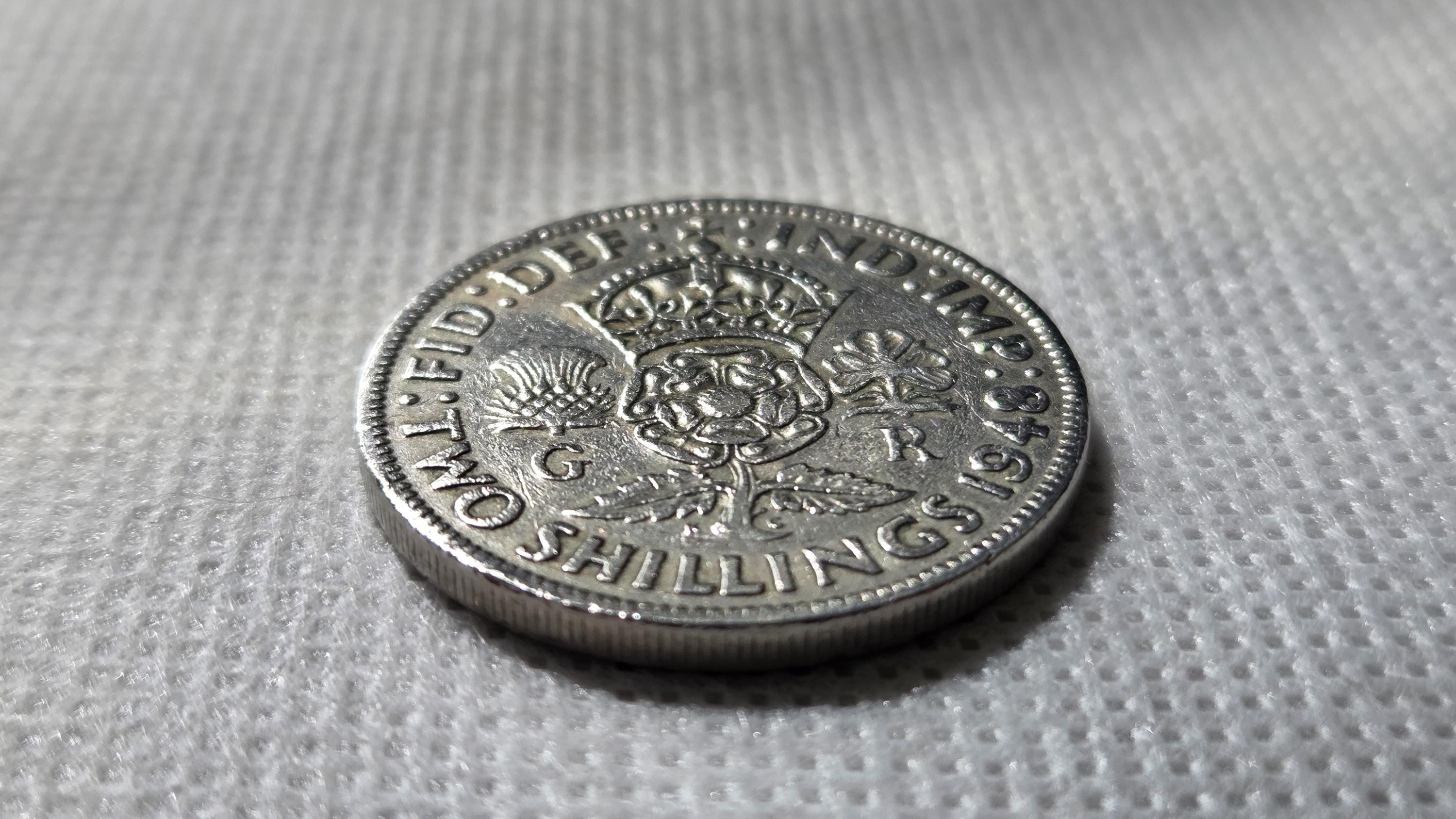 2シリング 1948年コイン - ジョージ6世 / イギリスコイン / イギリス