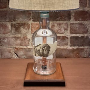 Buffalo Trace Bourbon Premium Bottle Lamp
