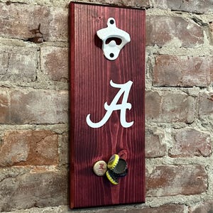 University of Alabama Magnetic Bottle Opener