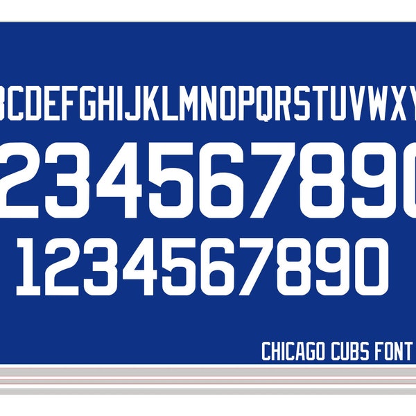 Cubs Jersey Etsy
