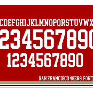 San Francisco 49ers Patch, NFL Sports Team Logo, Size: 3.6 x 2.1