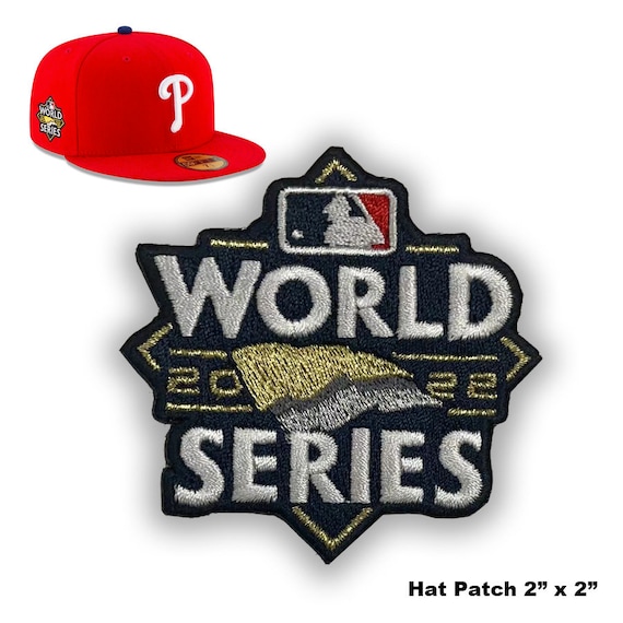 Philadelphia Phillies 2022 MLB World Series Hat Patch Iron On