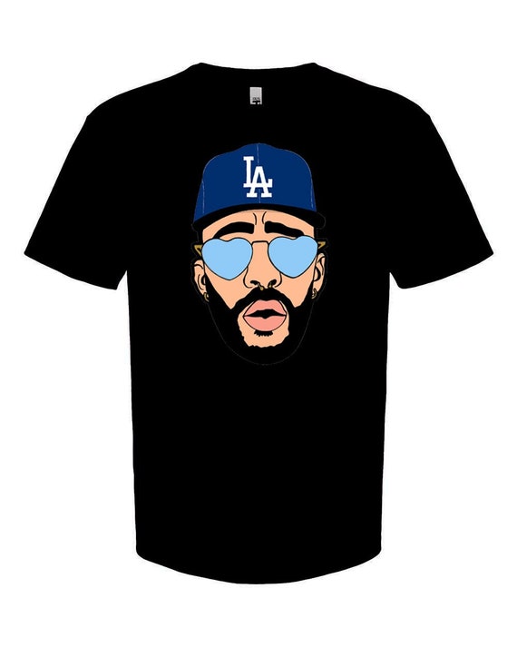 bad bunny black shirt