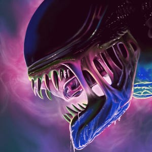 8x10 in. Alien Xenomorph Print
