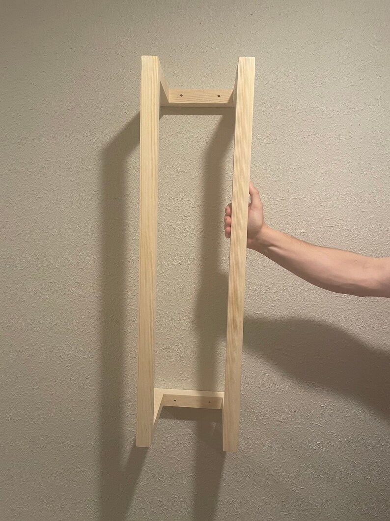 Blanket Wall Shelf Wall Decor Blanket Holder Towel Etsy