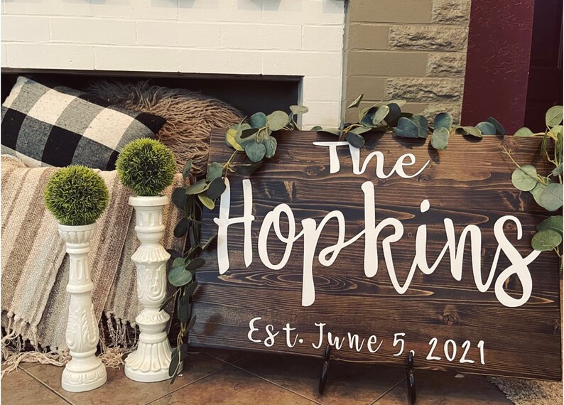 Wedding Sign Decorative Marriage Wall Decor Piece Etsy