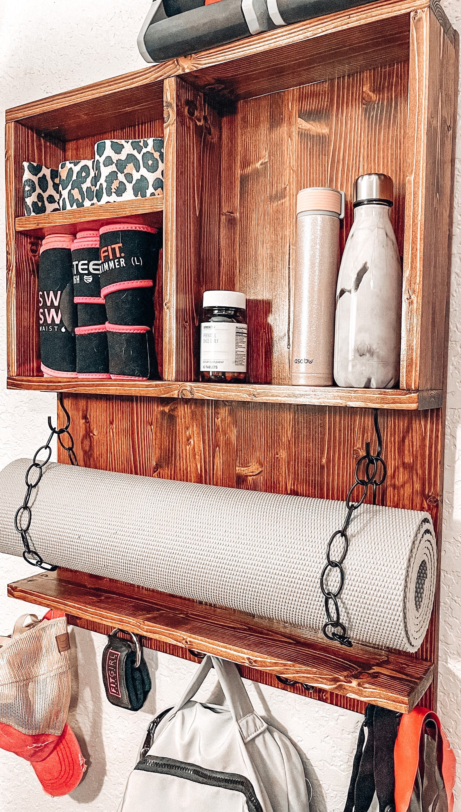 Home Gym Workout Accessories Shelf XL Etsy