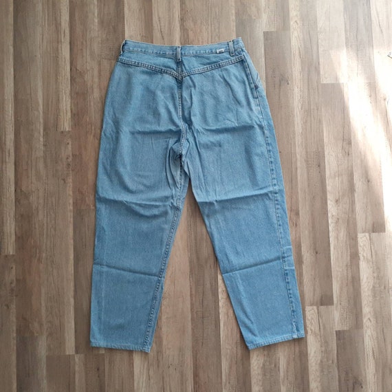 Vintage Lee jeans No Back Pocket sz 16 - image 5