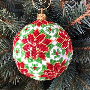 Christmas DIY - Beaded ornament tutorial for seed beads