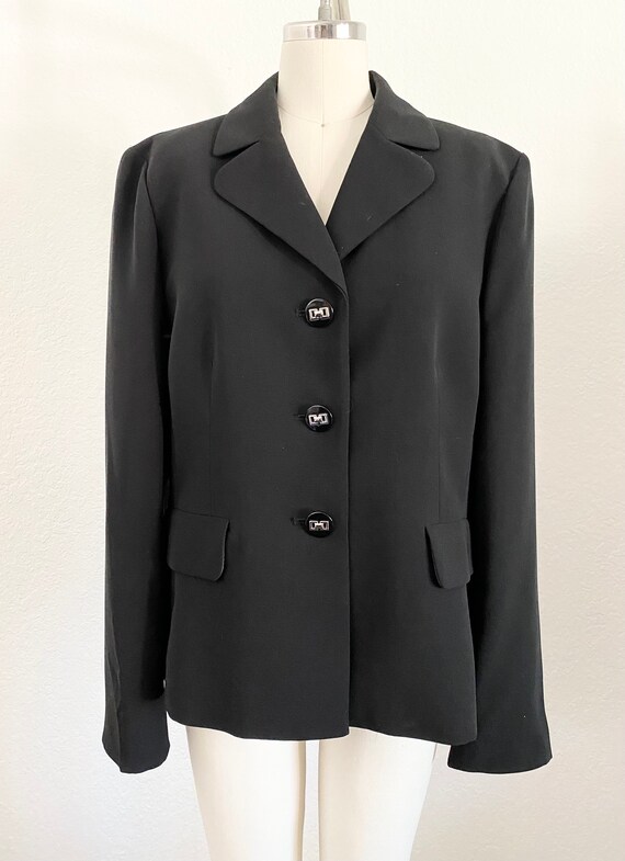 Gorgeous Vintage black blazer jacket