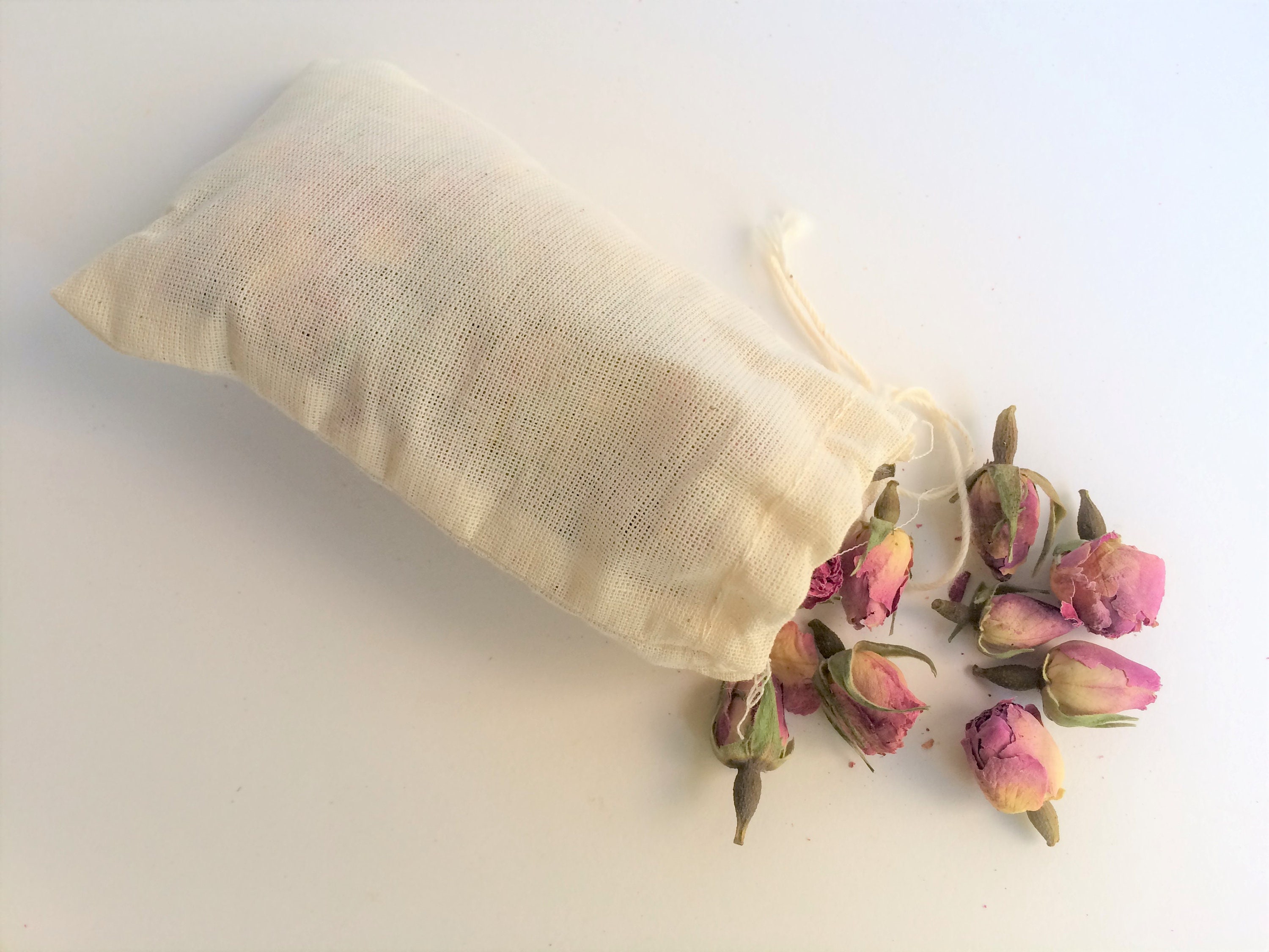 Organic Rose Flower Sachet Dried Rose Flowers with Added Etsy