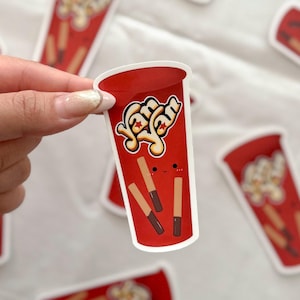 YanYan Chocolate Sticks Sticker | Asian Food Sticker | Asian Sticker | Food Sticker