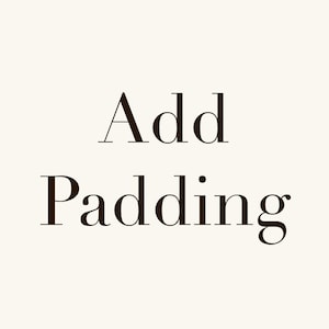 Add Padding to Your Swimsuit