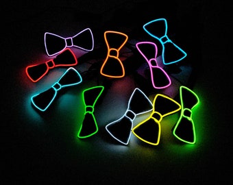 Novelty Party Favor Glowing Tie Luminous LED Tie Adjustable Flashing LED Light Up Tie White Novelty Party Favor Glowing Tie Luminous LED Tie Adjustable Flashing LED Light Up Tie White